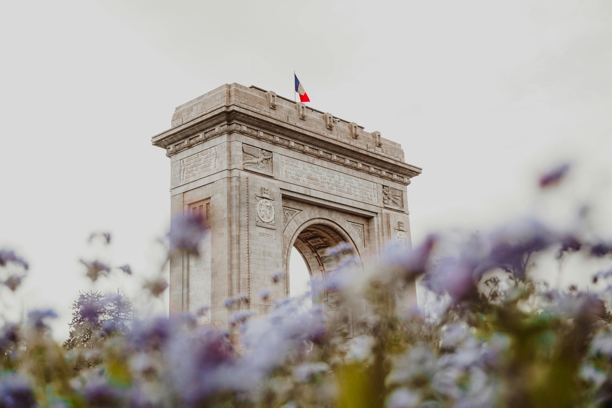 Bucharest Triumphal Arch Landmark