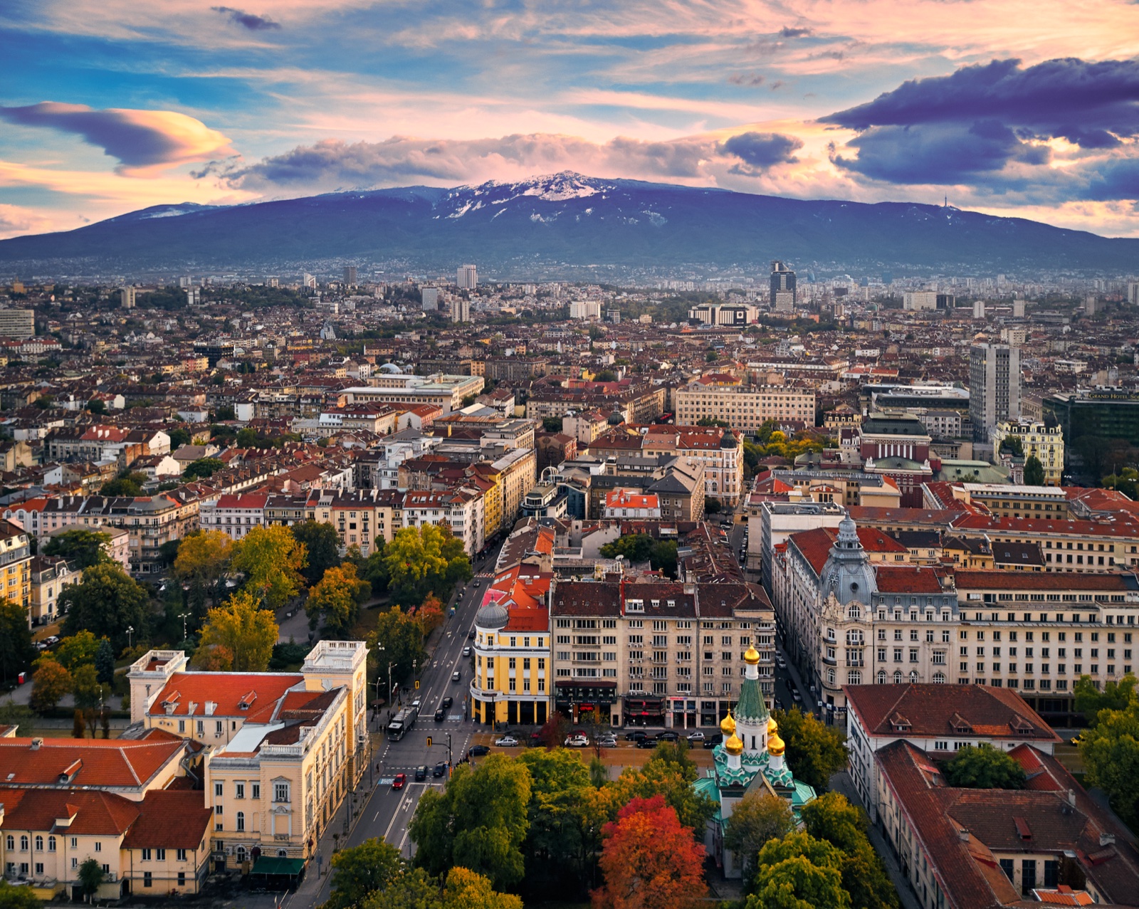 Russian church of Saint Nicholas in Sofia, Bulgaria