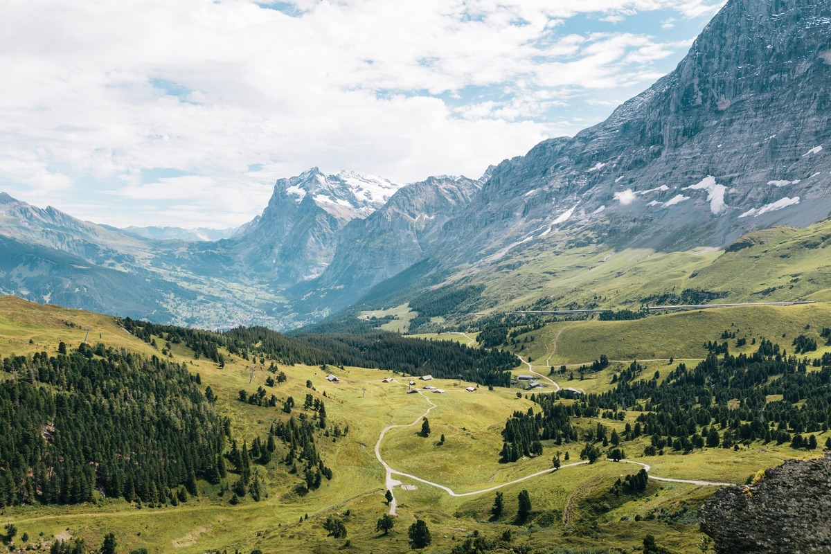 Swiss Alps Panorama