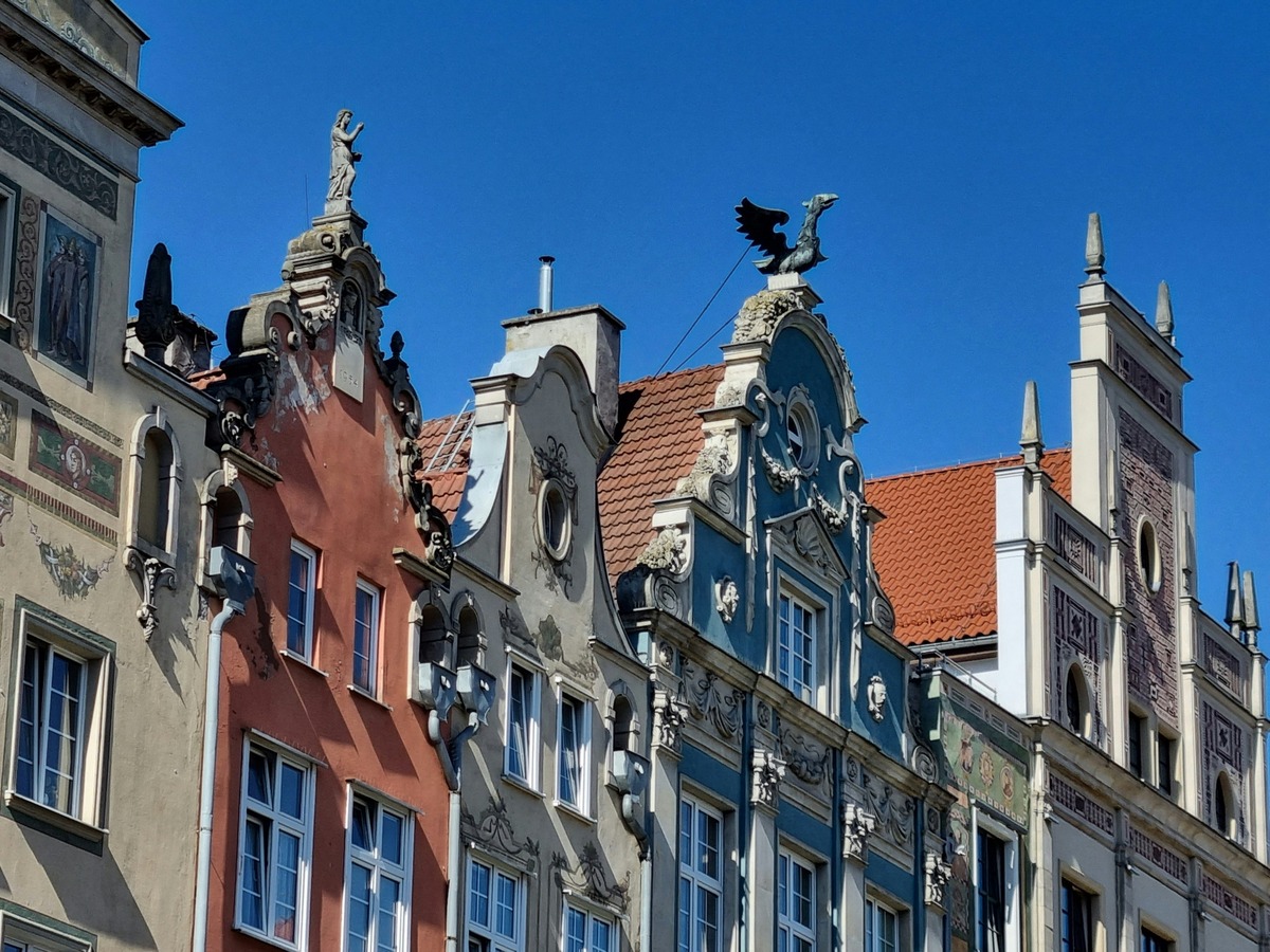 Gdansk Old City - Colorful Historic Buildings